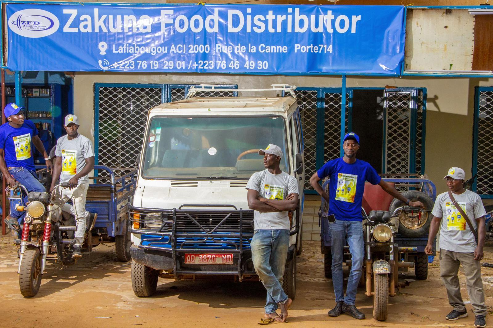Zakuna Food Distributor – devanture du magasin